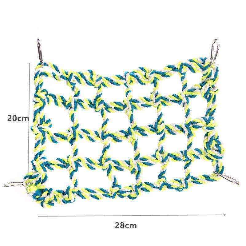 Durable Budgie Hammock for Small Pets and Cages