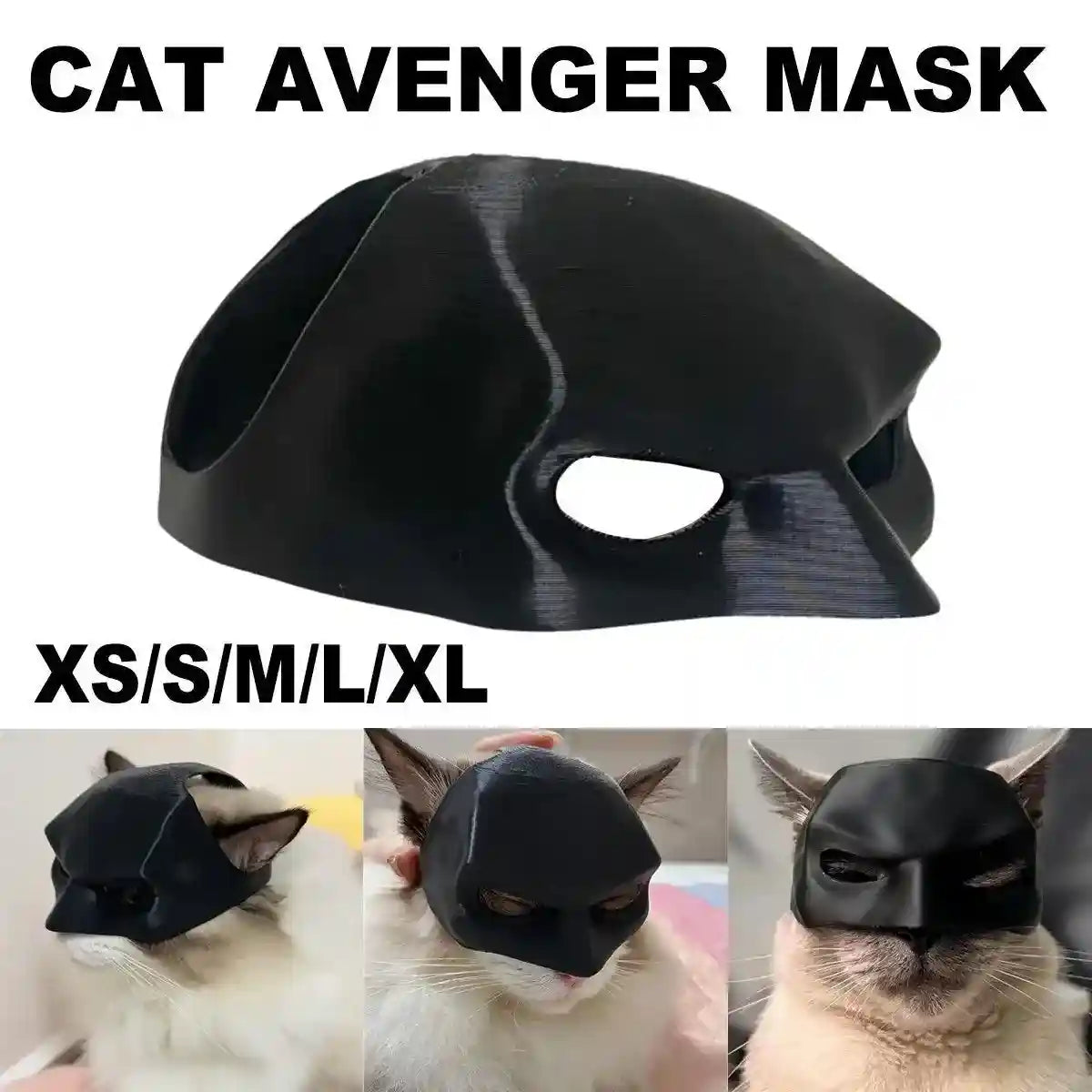 Halloween Bat Mask Cat Mask Pet Costume Accessories