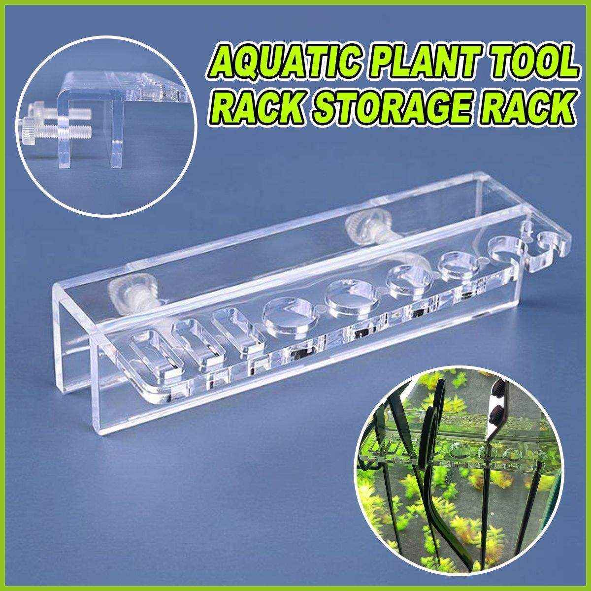 Aquarium Tool Holder - Acrylic Fish Tank Organizer