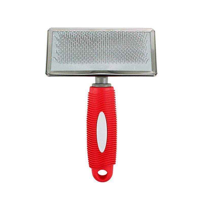 Pet Grooming Slicker Brush – Effective Cat & Dog Deshedding Tool