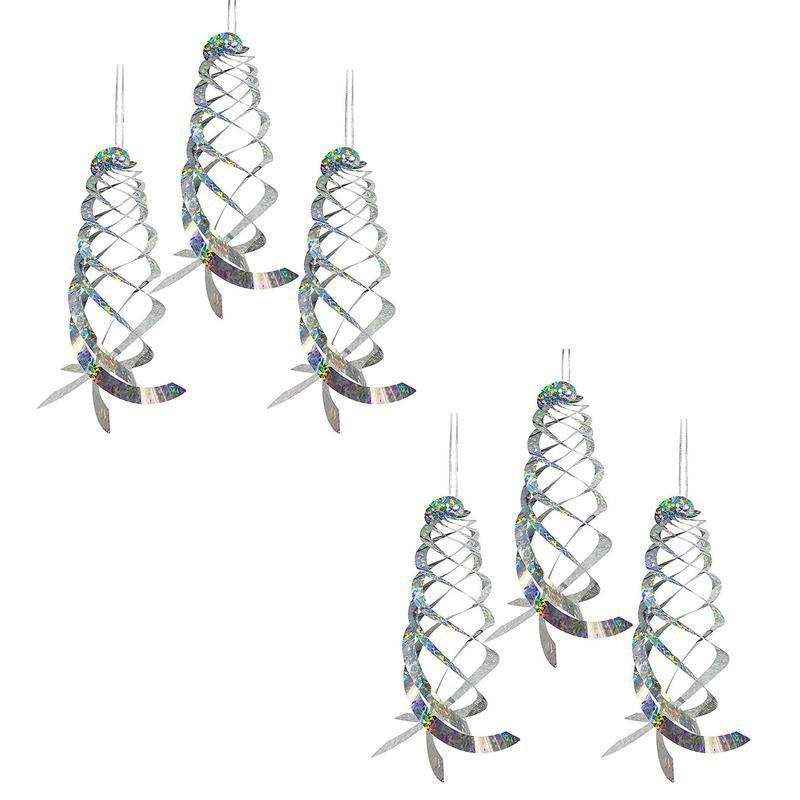 Rotating Reflective Rod Bird Deterrent