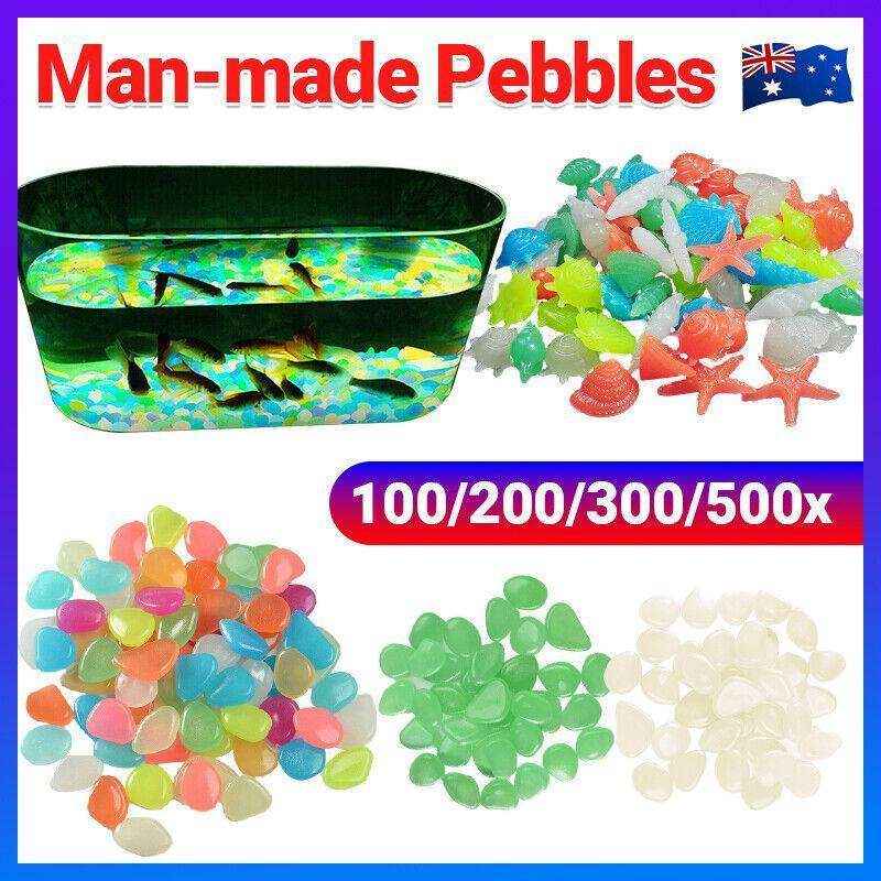 Luminous Glow Aquarium Stones - Perfect for aquariums, gardens, and decorations