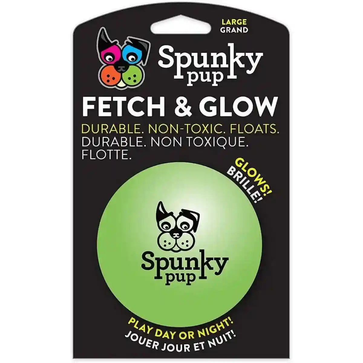 Spunky Pup Fetch & Glow Ball