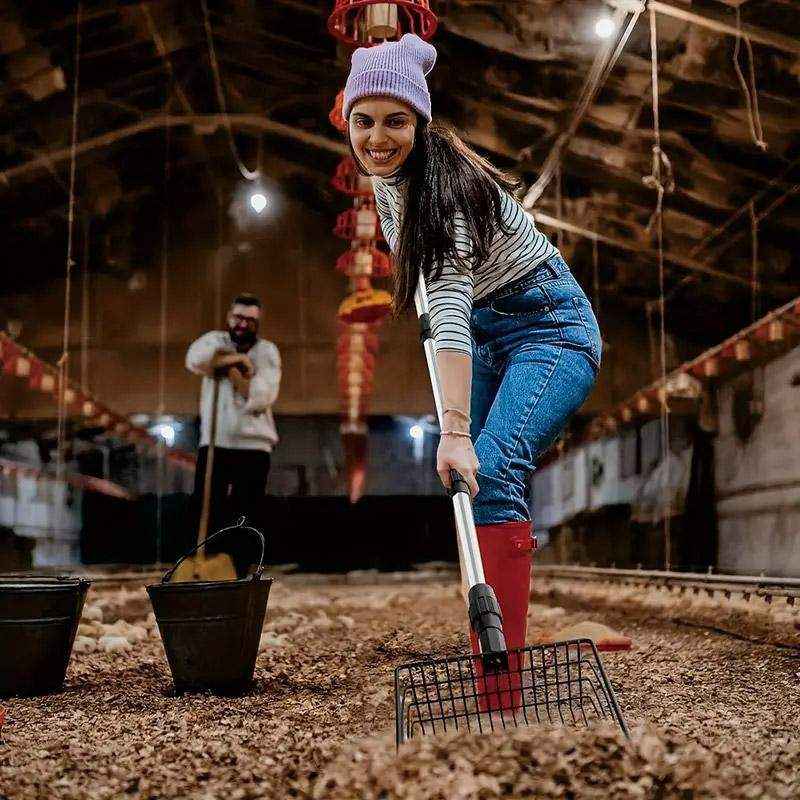 Metal Cat Litter Scoop with Long Handle