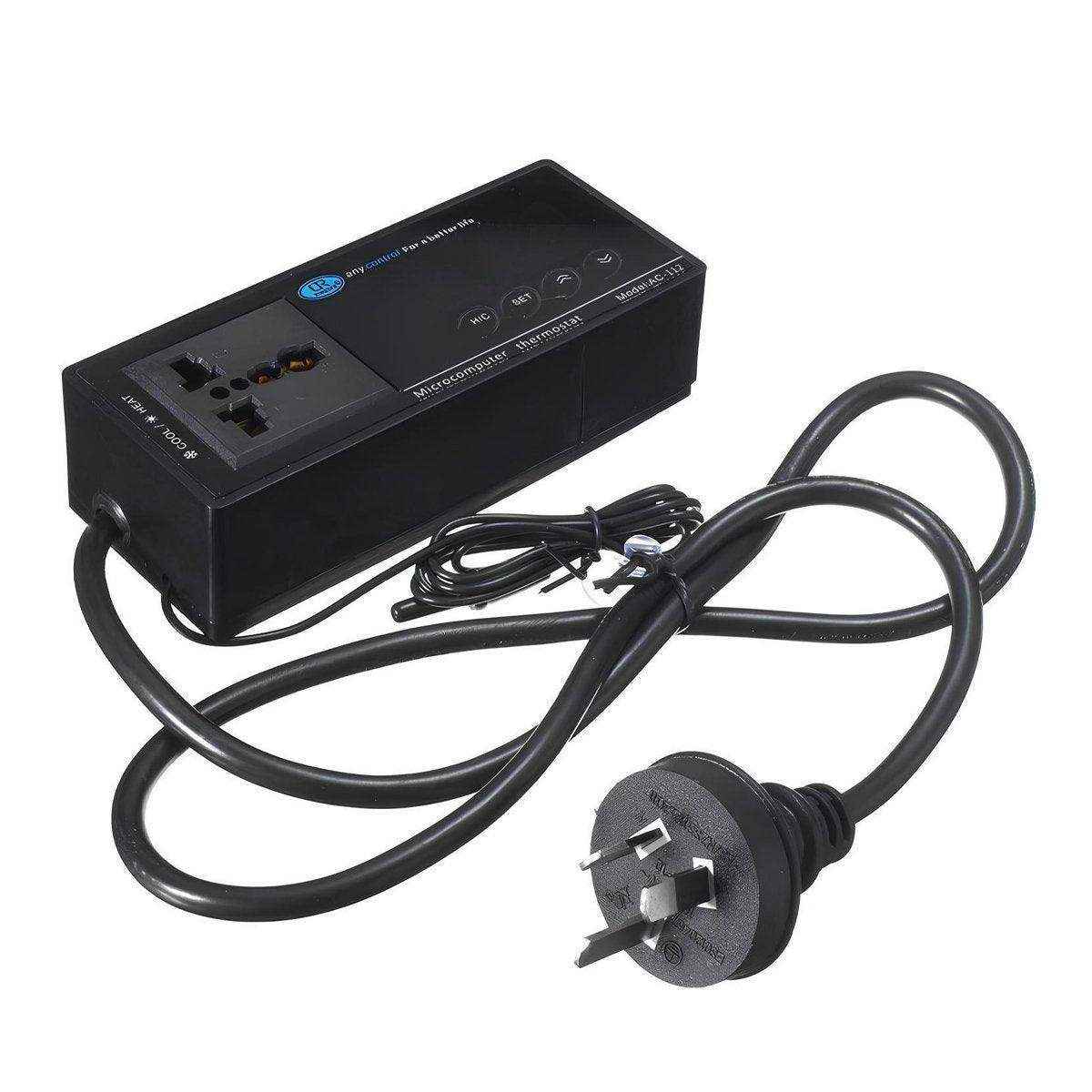 Reliable Aquarium Temperature Controllers with Dual Socket and Digital Display