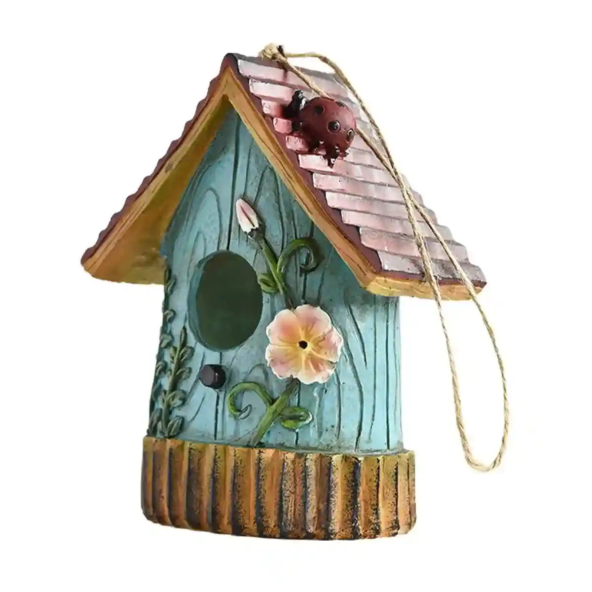 Bird House Resin Crafts Ornaments