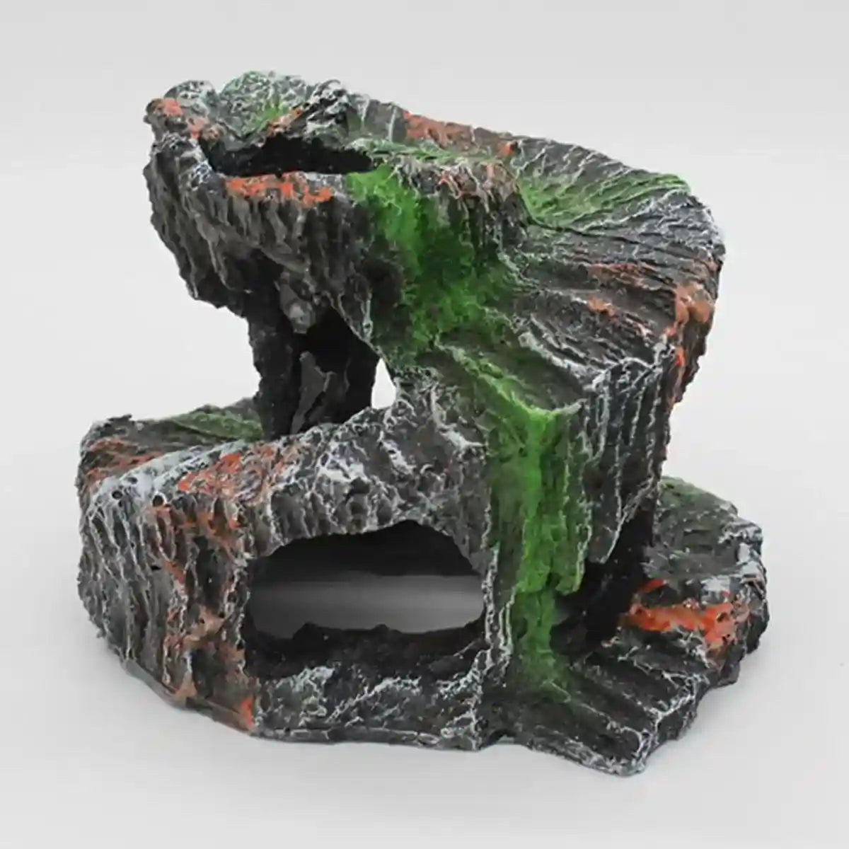 Creative Spiral Turtle Platform Aquarium Turtle Goldfish Escape Resin Crafts Ornaments