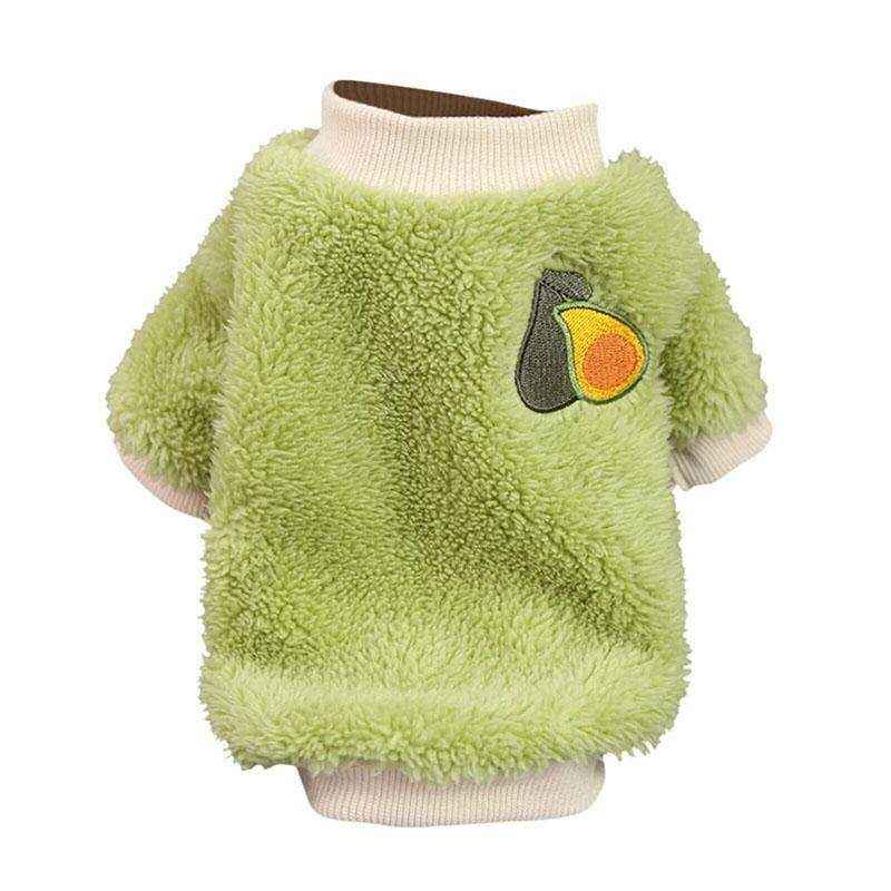 Fleece Dog Jumper for Small Pets Stylish Warmth for Winter