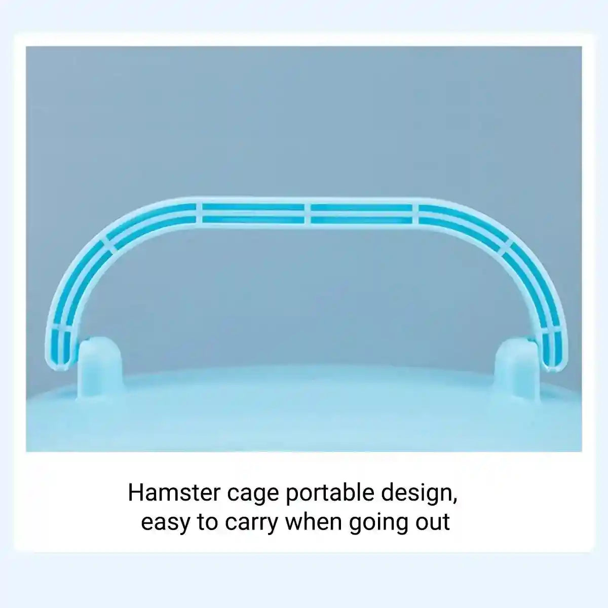Small Pet Portable Travel Cage Lightweight Cute Design 3 Colors