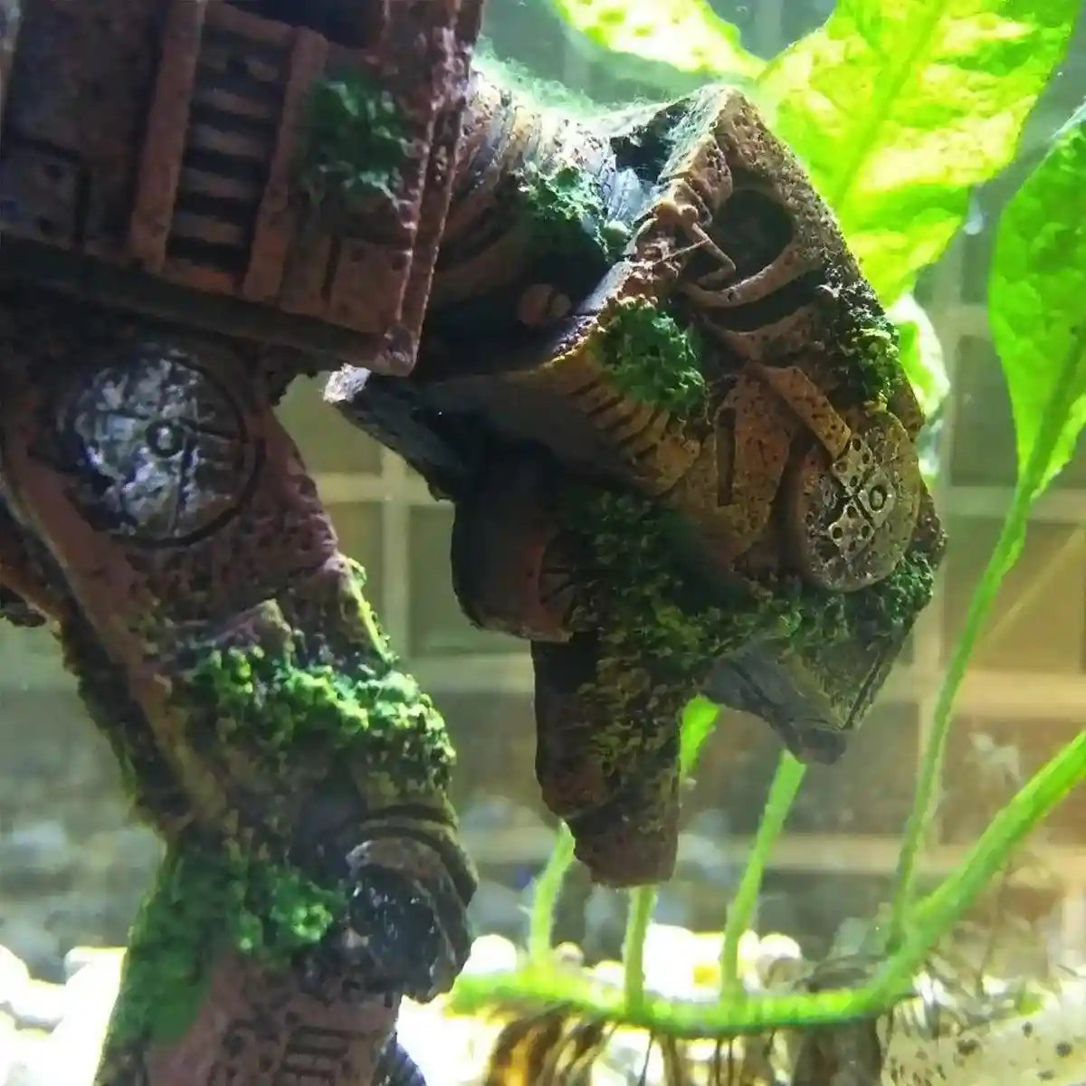 Transformers Robot Dog Aquarium Ornament