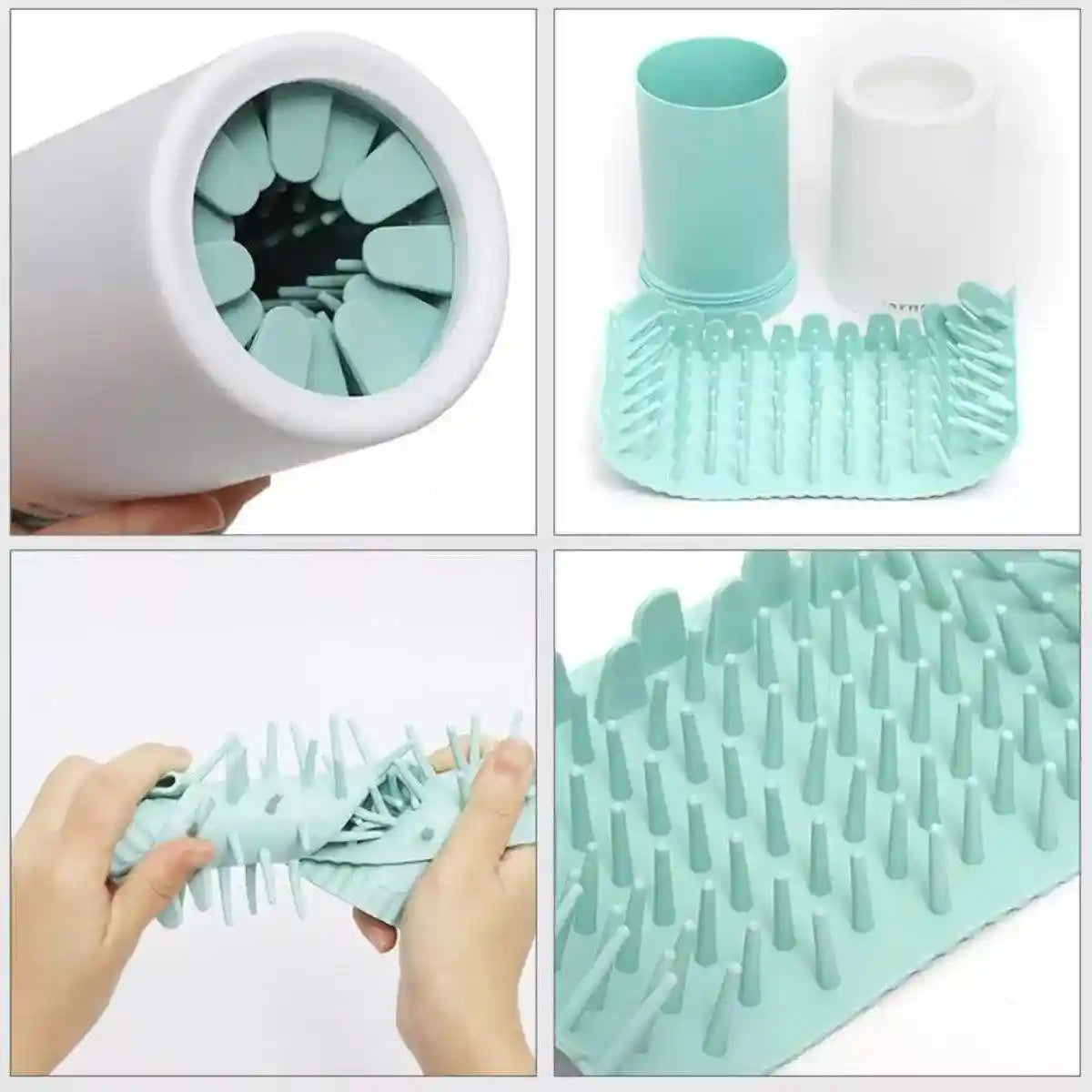 Pet Foot Washing Cup Cat Automatic Paw Washing Foot Cleaning Cup
