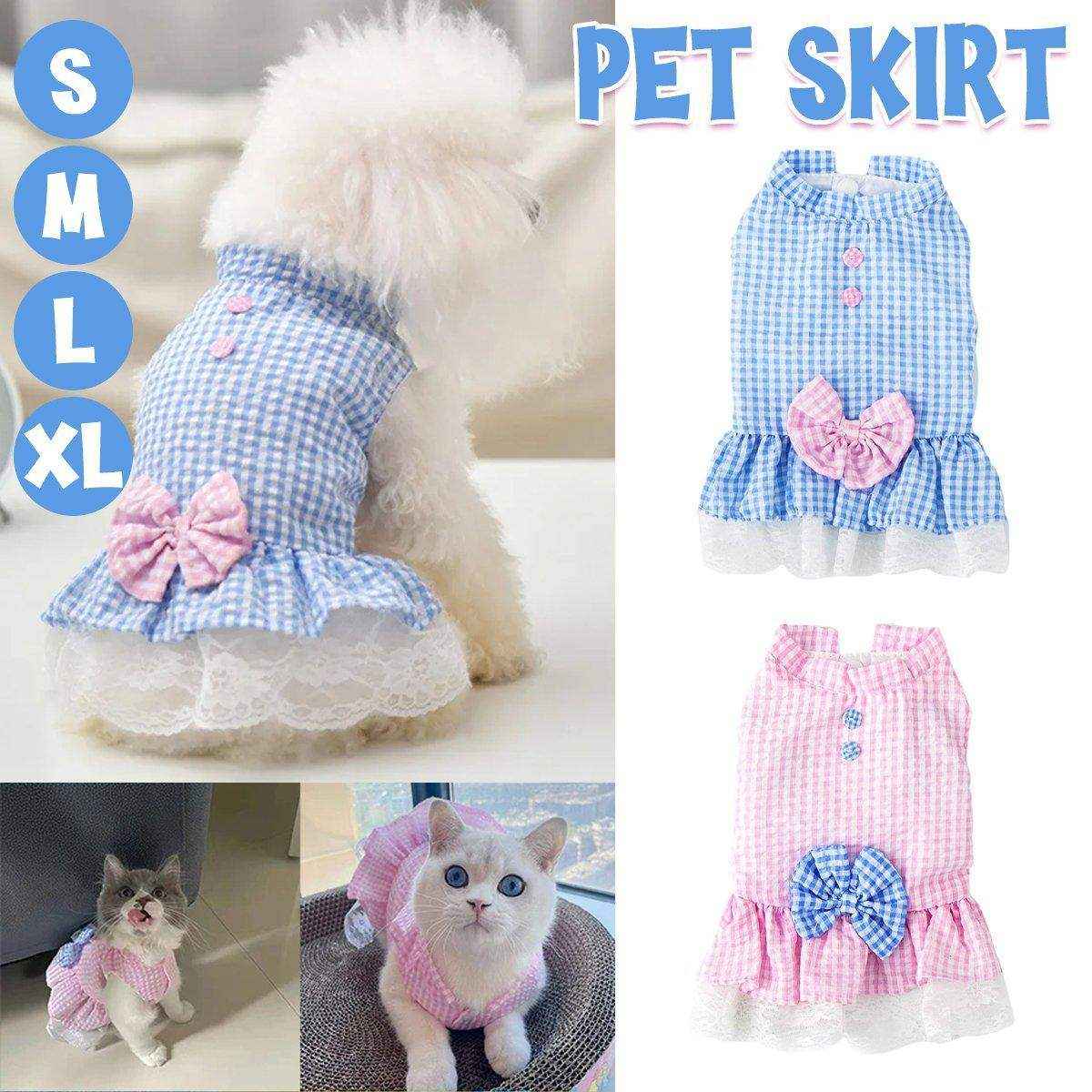 Cute Small Dog Dress Puppy Clothing Pet Apparel Fashion Outfit