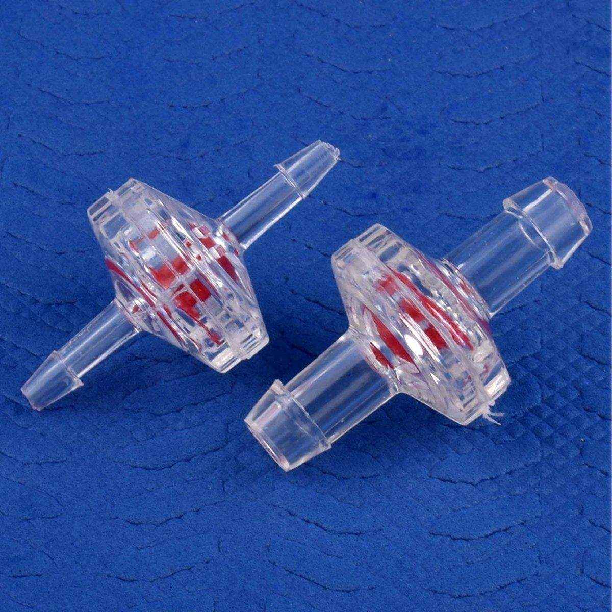10pcs Plastic Check Valve Water Air Stop Valve for Aquarium Fish Tank Air Pump