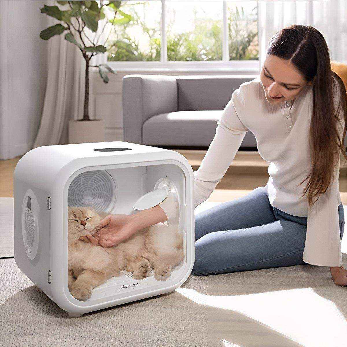 62L Smart Pet Hair Dryer Box - Automatic Dryer for Cats and Small Pets