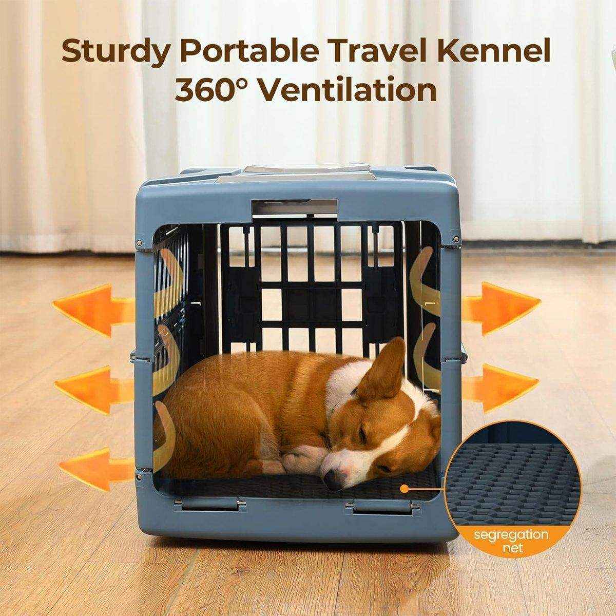 Pet Air Box Folding Portable Dog Cat Crate