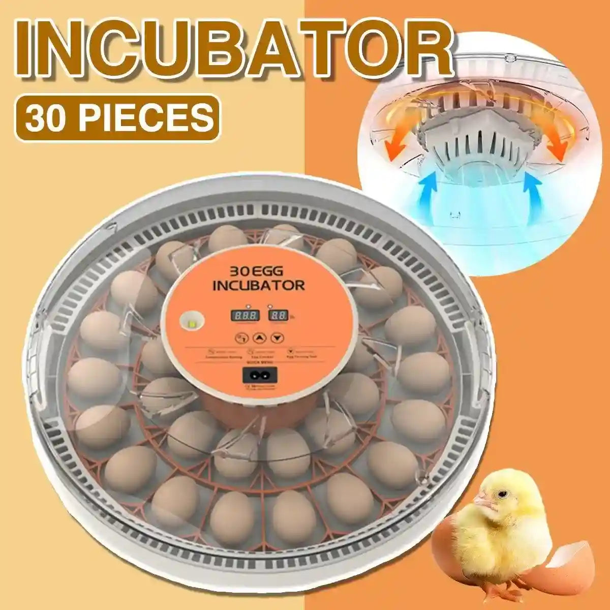 Intelligent New Incubator 30 Automatic Egg Incubator