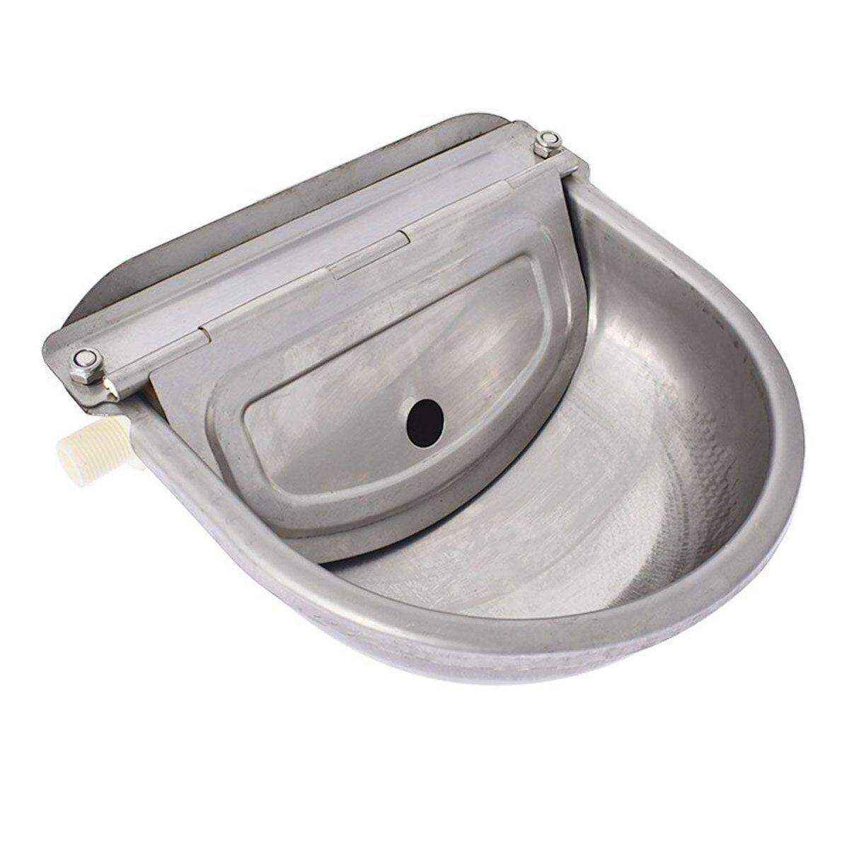 Automatic Stainless Steel Water Bowl 4L Auto Fill Drinking Trough for animals