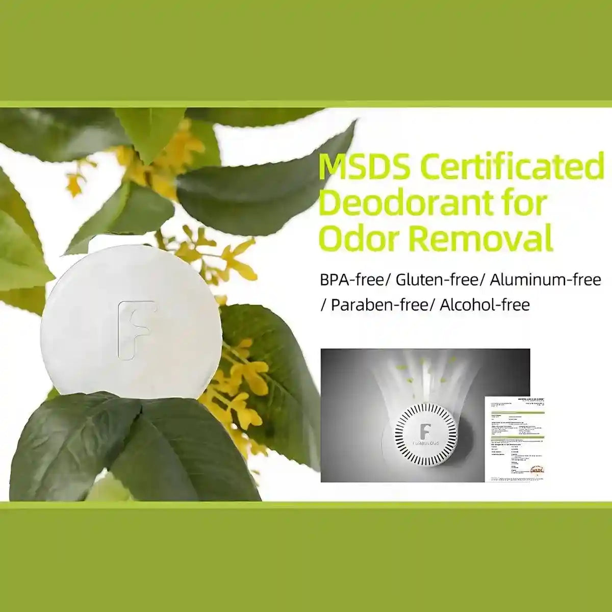 Furbulous 3 Piece Deodorant Bar Pet Odor Eliminator Natural and Long-Lasting Freshness