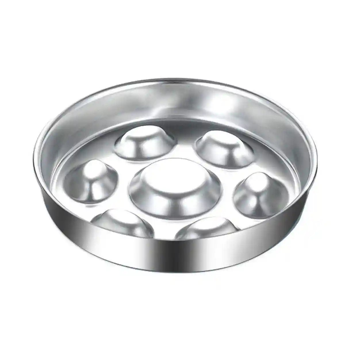 Durable Stainless Steel Slow Feeder Dog Bowl Anti-Bloat & Healthy Eating