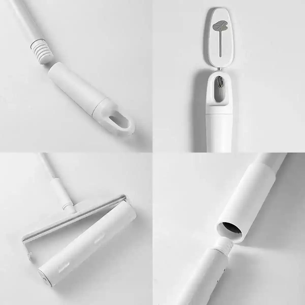 Pet Hair Roller with Retractable Handle for Efficient Pet Hair Removal