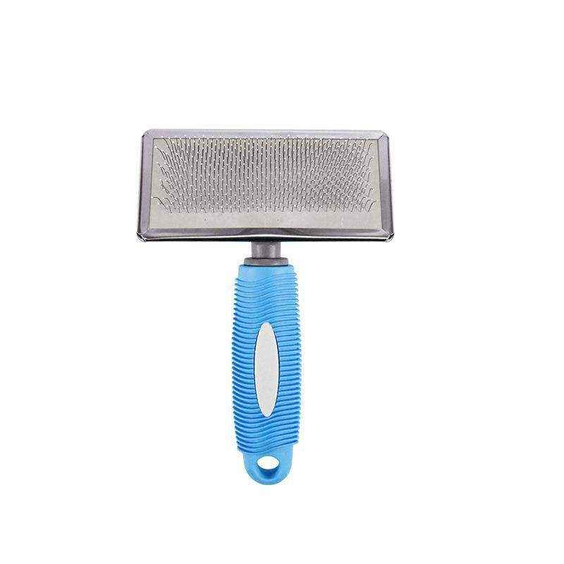 Pet Grooming Slicker Brush – Effective Cat & Dog Deshedding Tool