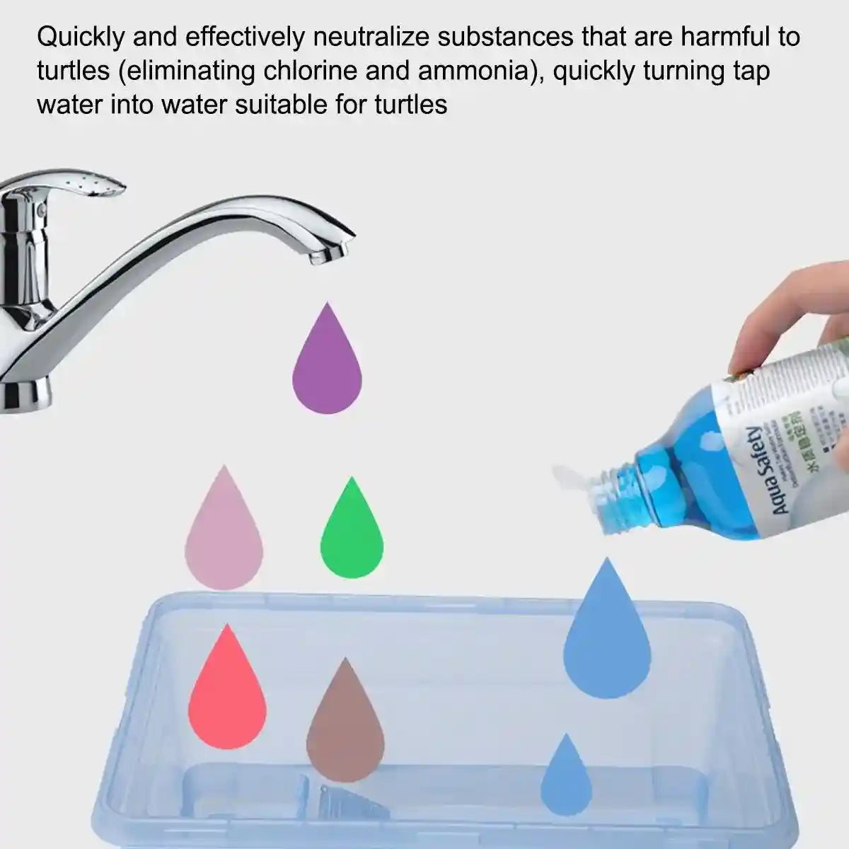 Water Quality Stabilizer for Fish & Turtle Tanks 250ml