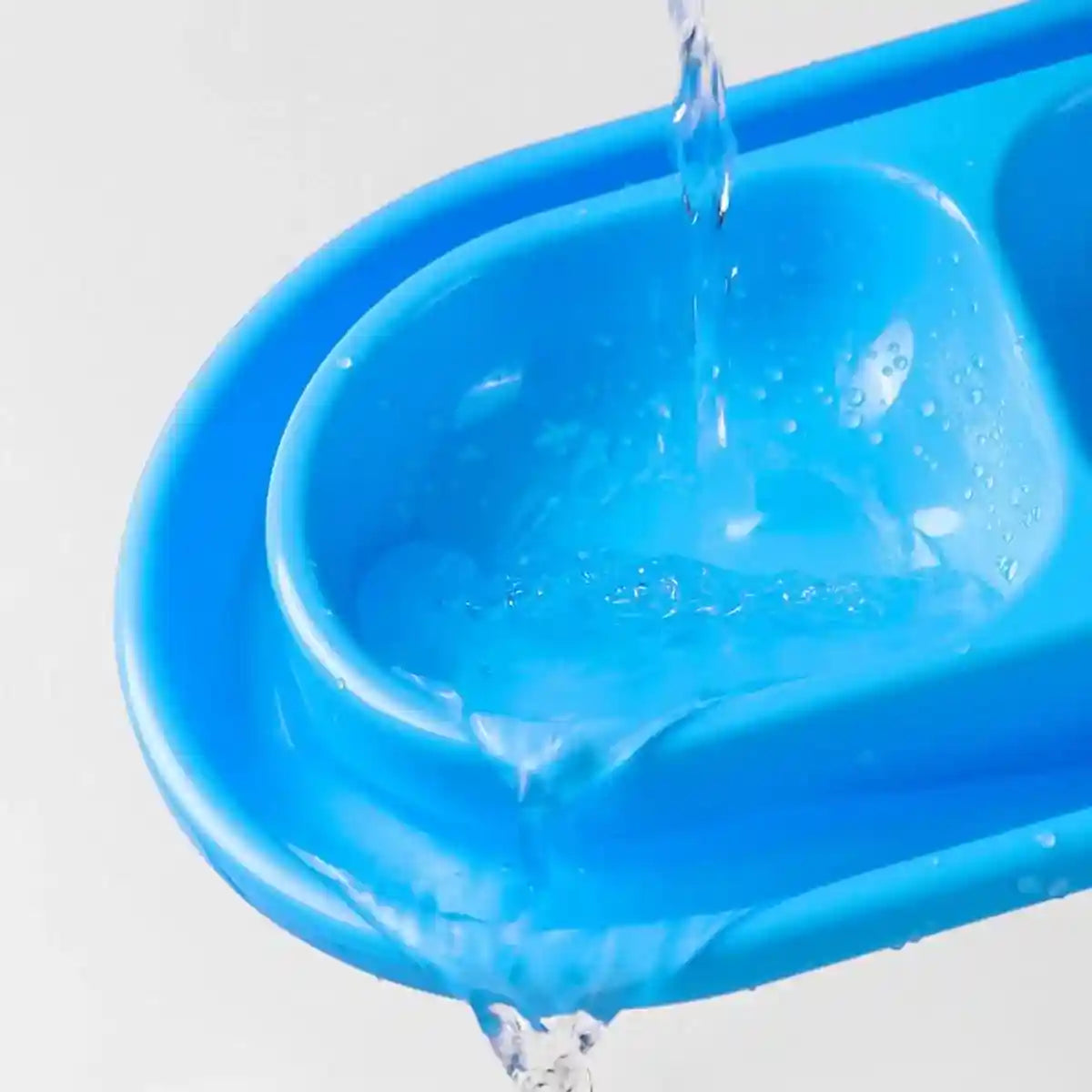 Outdoor Waterproof Double Cat Feeding Bowl Rainproof Pet Food Bowl Anti-Ant