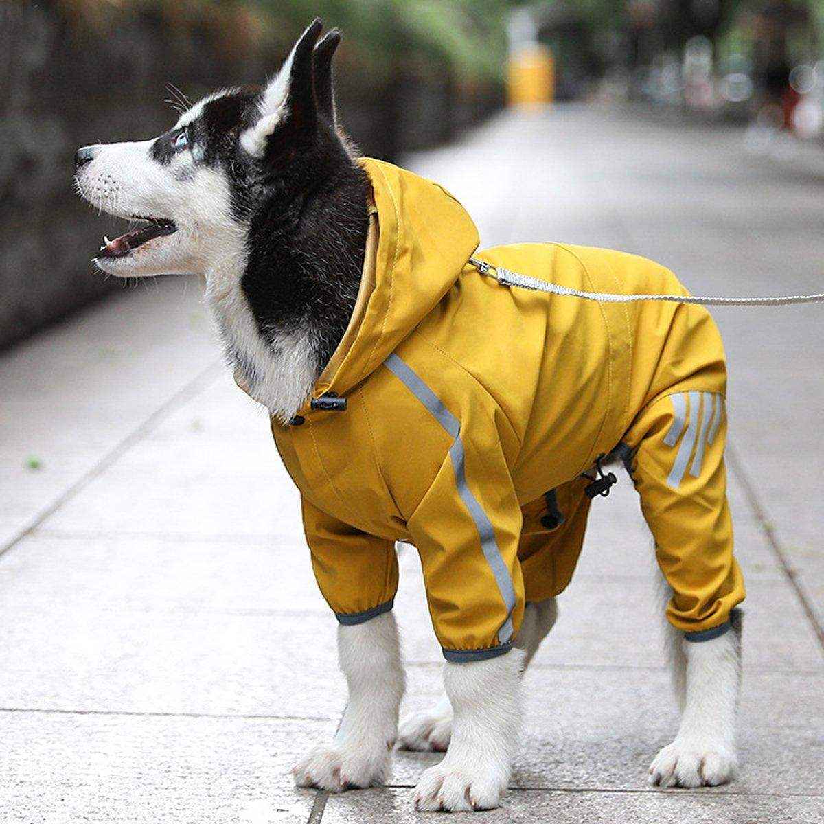 Waterproof Dog Raincoat for Small Medium Dogs