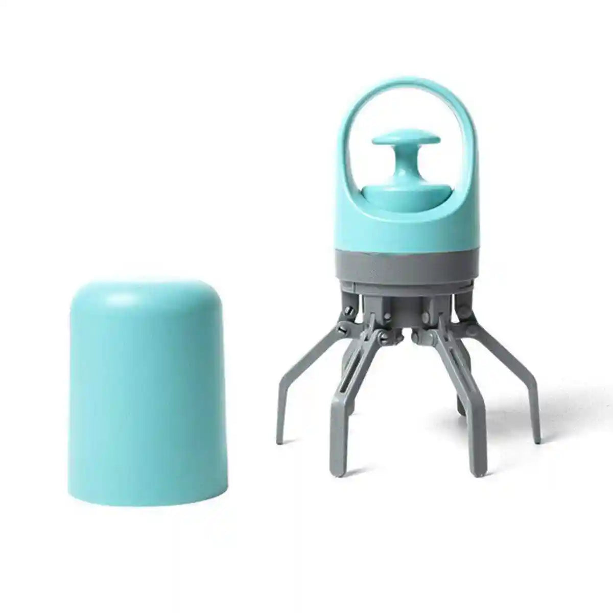 Pet Toilet Picker Portable Six-claw Shovel Excrement Clip Excrement Picking Garbage Bag Dispenser