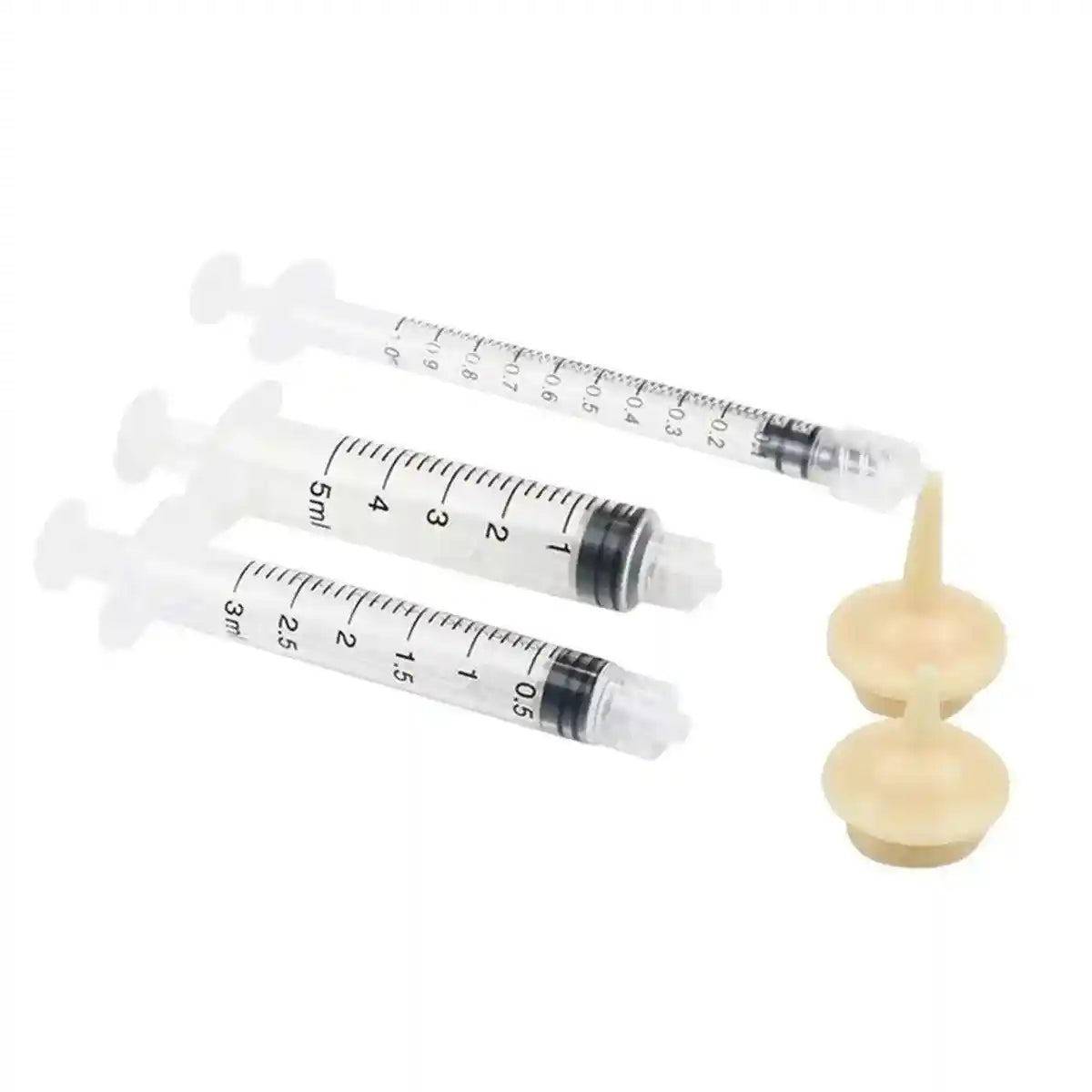 Kitten Puppy Pet Feeding Syringe Feeder Cat Dog Nursing Bottle with Pacifier