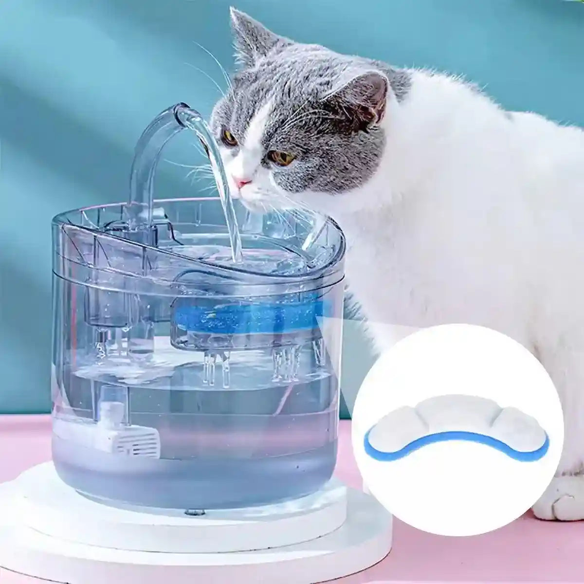 6-Pack Pet Water Dispenser Filter Replacement Advanced Multi-Layer Filtration