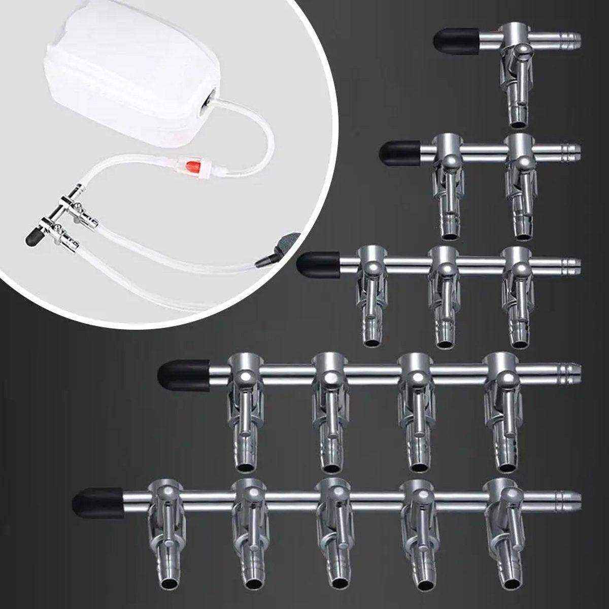 Aquarium Oxygenation Pump Volume Regulating Valve Shunt Dispenser Accessories