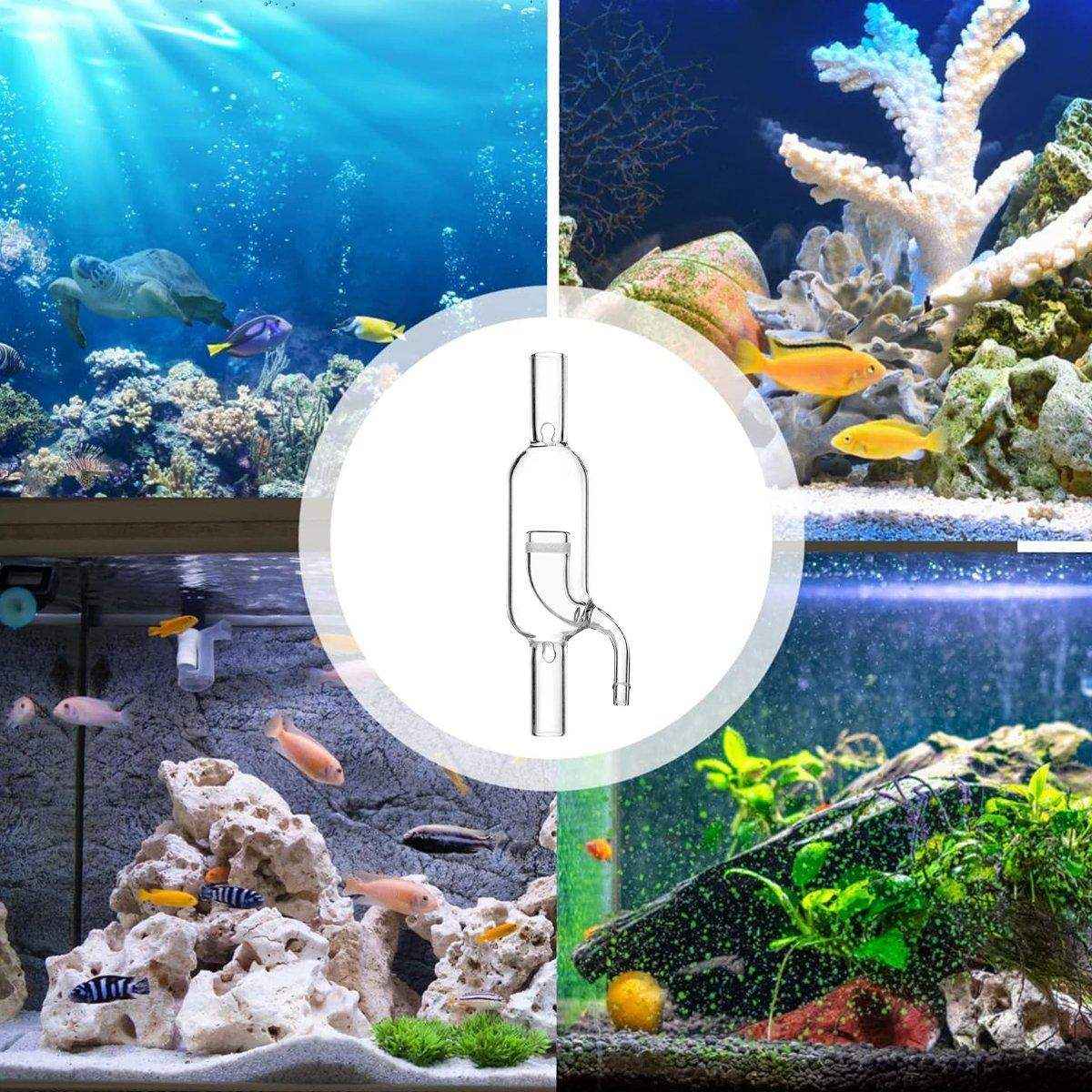 CO2 Diffuser for Aquarium Efficient Carbon Dioxide Refiner for Healthy Plant Growth