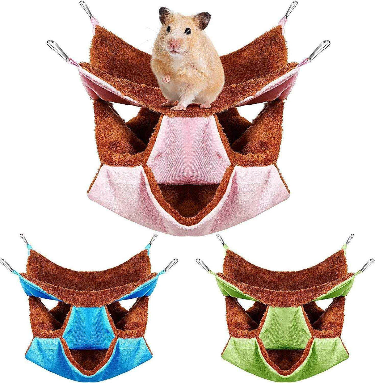 Comfortable Hanging Small Pet Bed Nest Ideal for Hamsters & Mice