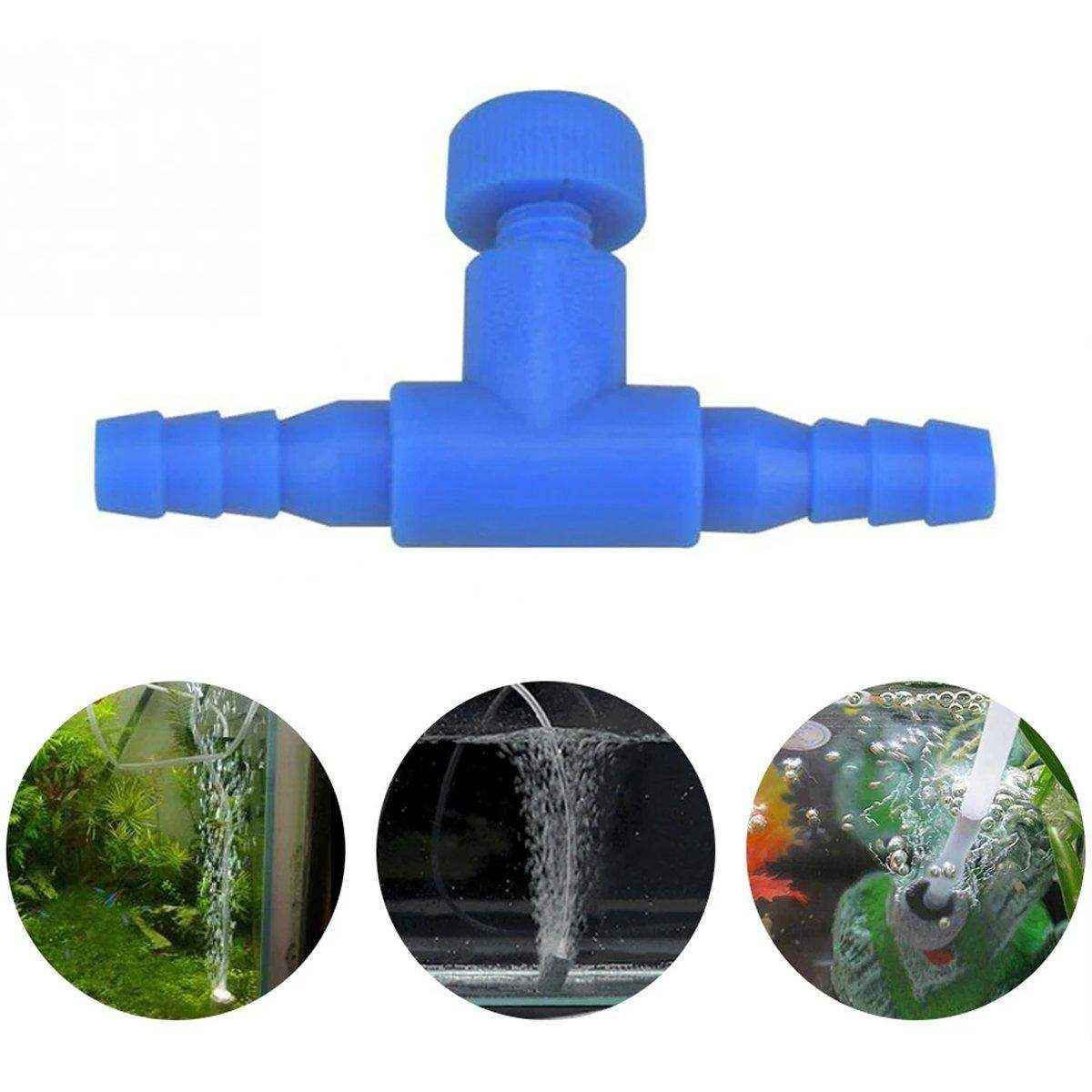 10-30pcs Aquarium Oxygen Pump Regulating Valve Fish Tank Air Control Accessories