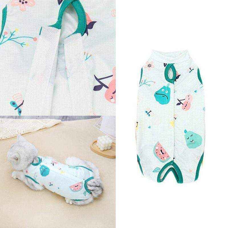 Pet Cat Recovery Suit-Surgical Jumper