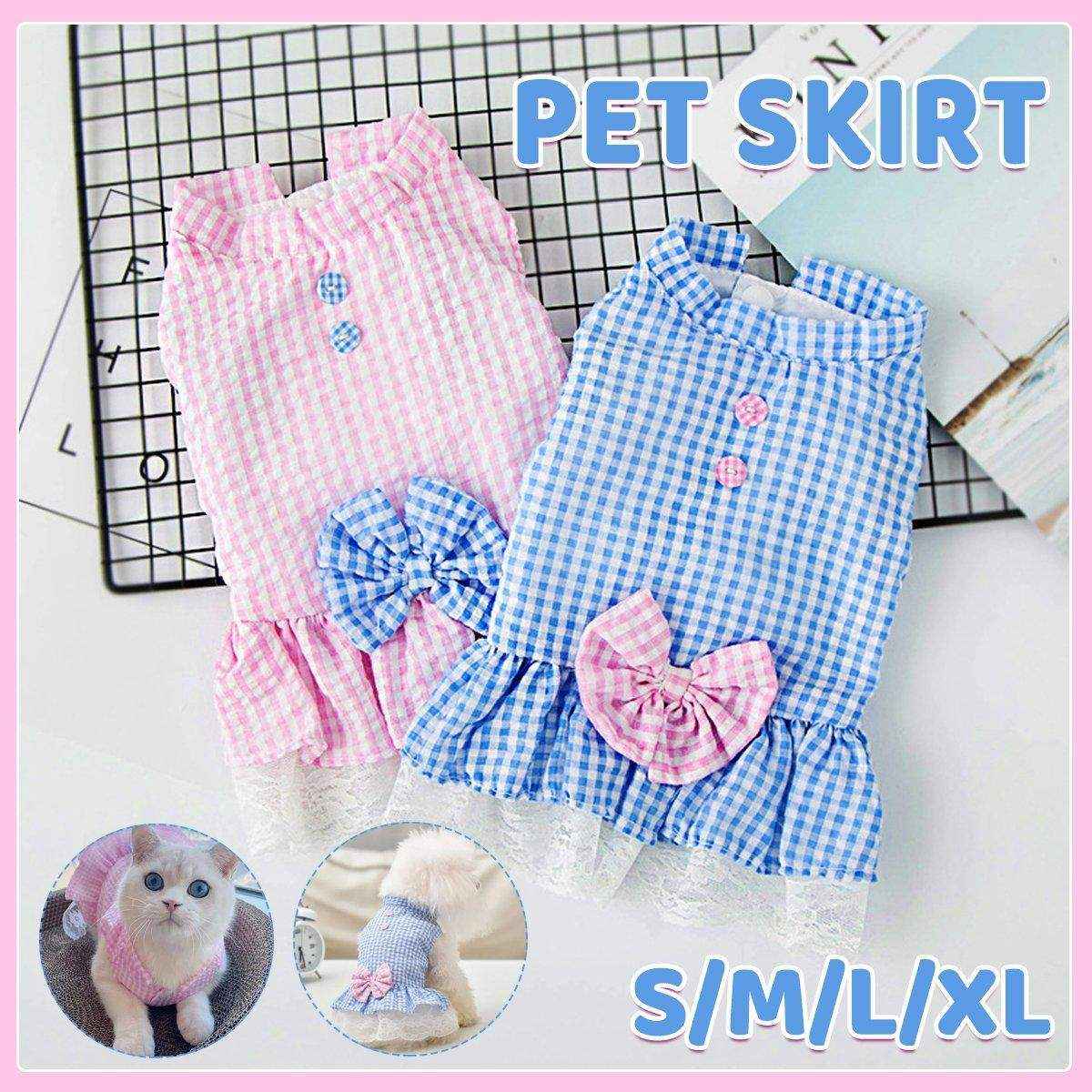 Cute Small Dog Dress Puppy Clothing Pet Apparel Fashion Outfit