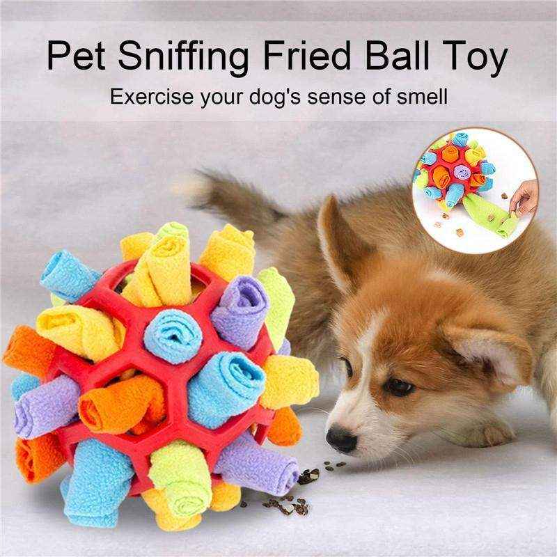 Interactive Dog Ball and Snuffle Mat for Mental Stimulation