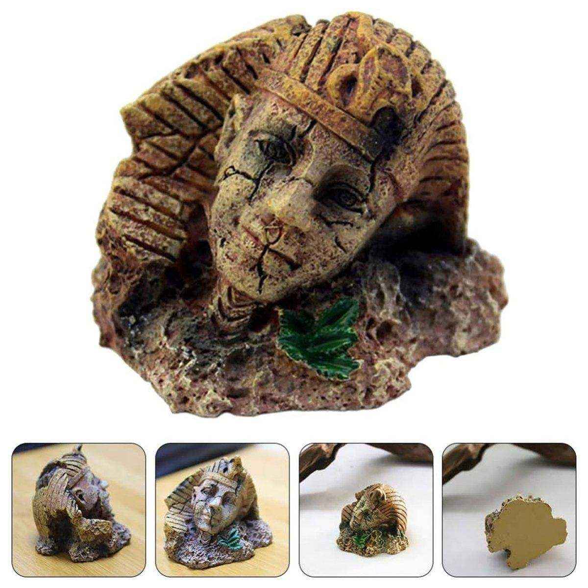 Ancient Easter Island Aquarium Rocks & Resin Decor Ornaments