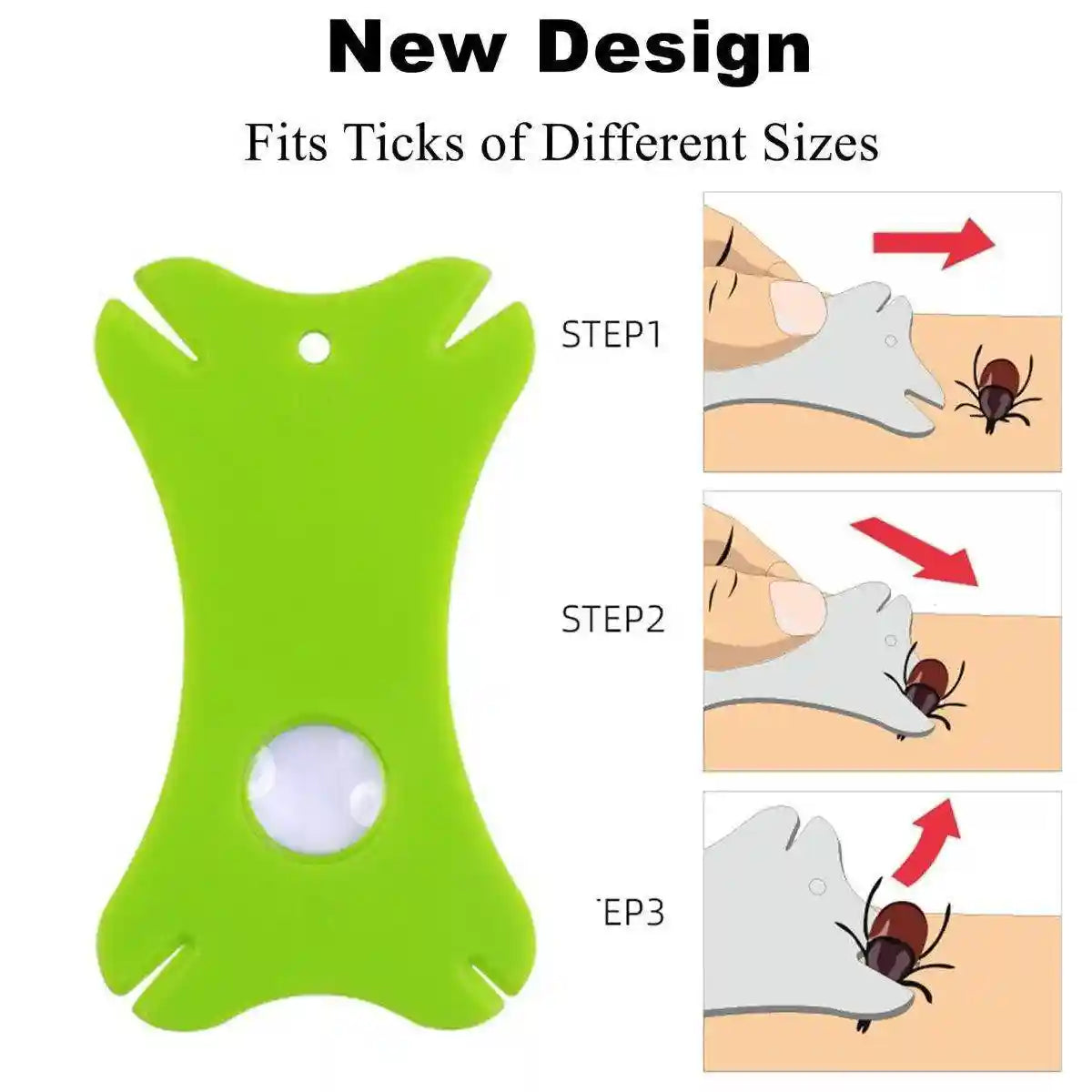 Tick Clip Pet Dog Lice Fork Flea Removal Tool Insect Catch Tweezers Tool Flea Hook