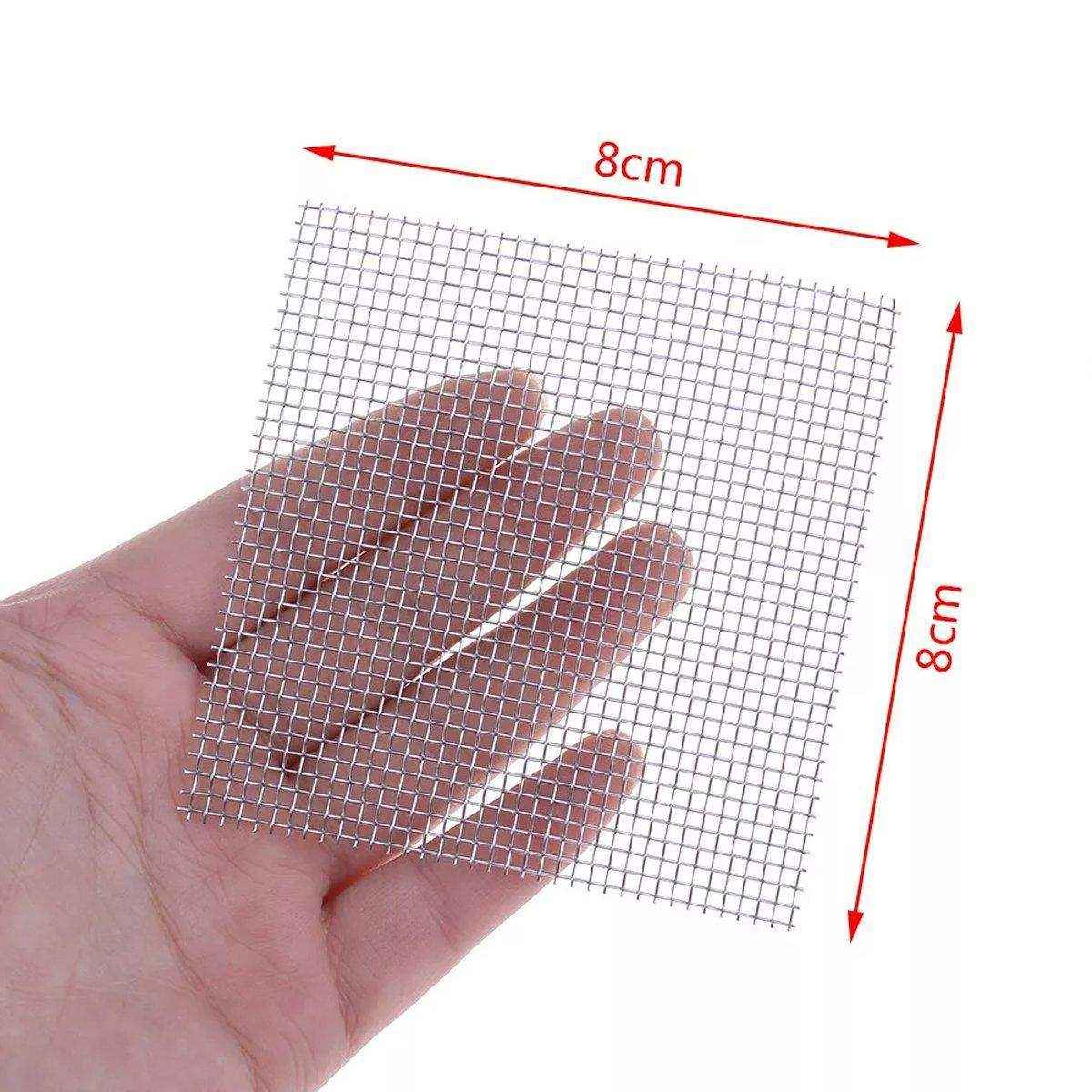 10pcs Stainless Steel Wire Mesh for Water Plants Fish Tank Aquarium Decoration