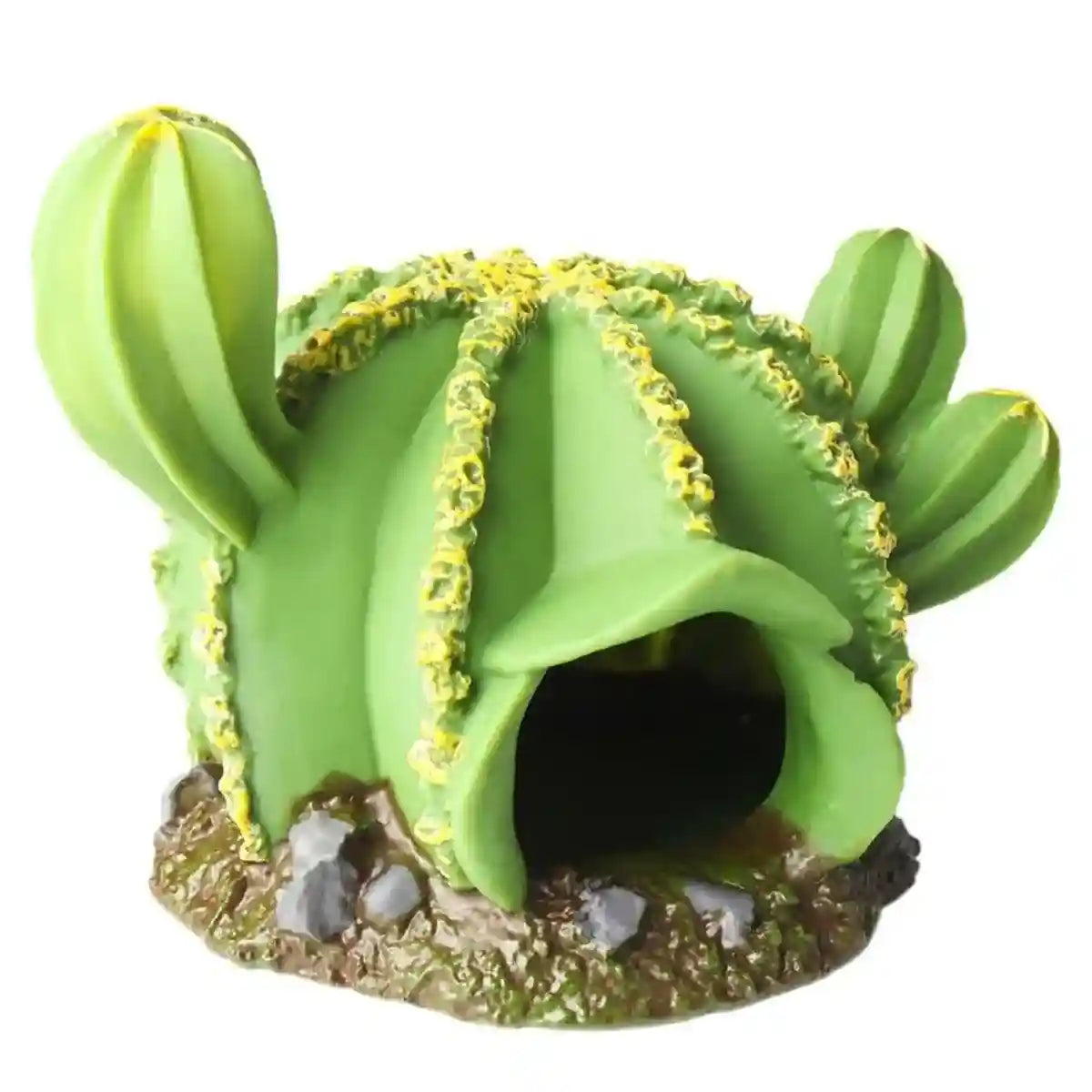Simulation Cactus Tree Aquarium Ornament Desert Plant Decor for Fish Tank House