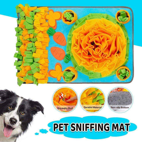 Dog Snuffle Toys – Interactive Pet Sniff Mat for Slow Feeding and Mental Stimulation