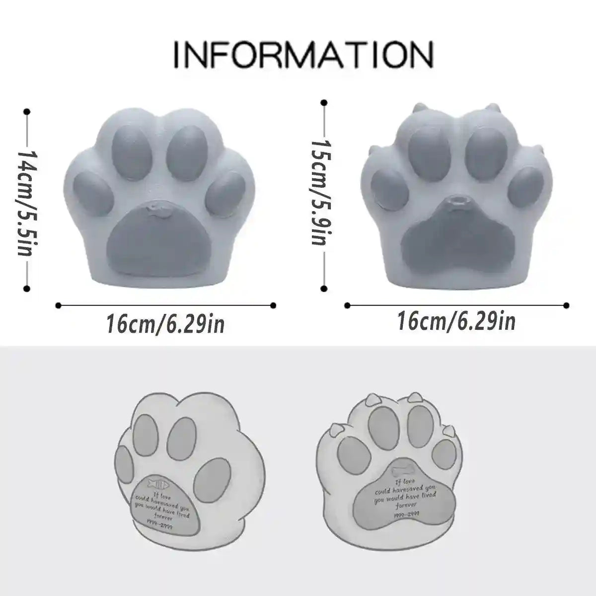 Starry Pet Memorial Urn Elegant Dog and Cat Urns for Ashes