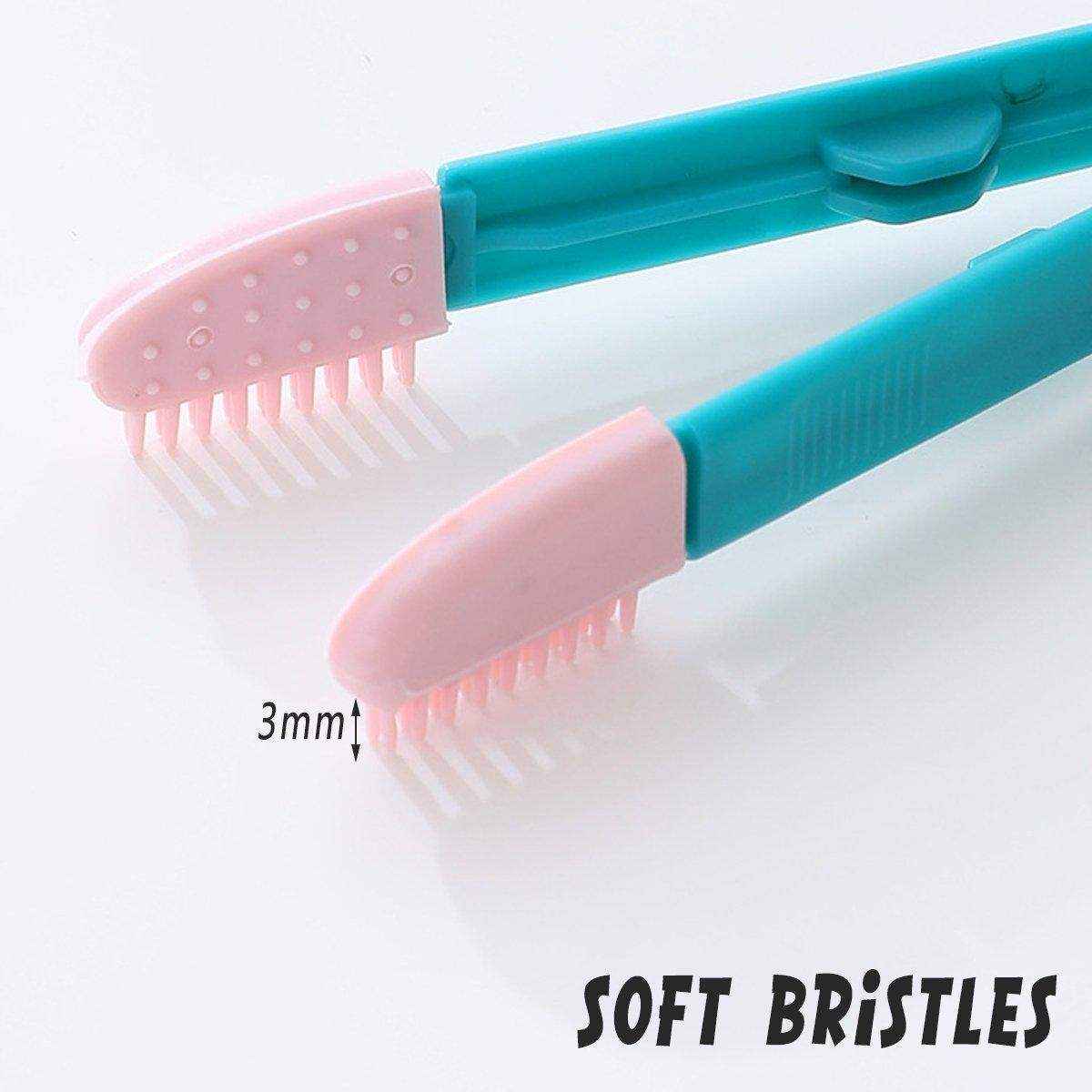 Tear Stain Remover Silicone Pet Eye Brush Grooming Tool for Cats Dogs Cleaning