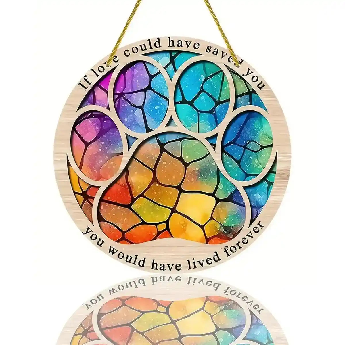 Pet Memorial Wind Chime for Indoor & Outdoor Tribute