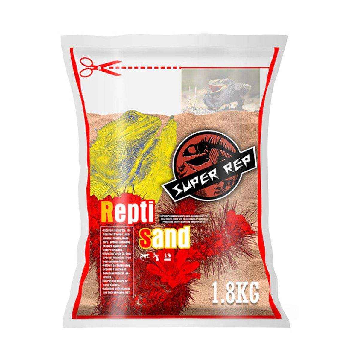 SuperRep Reptile Sand Climbing Sand Calcium Sand for Lizard Tortoise Hibernation