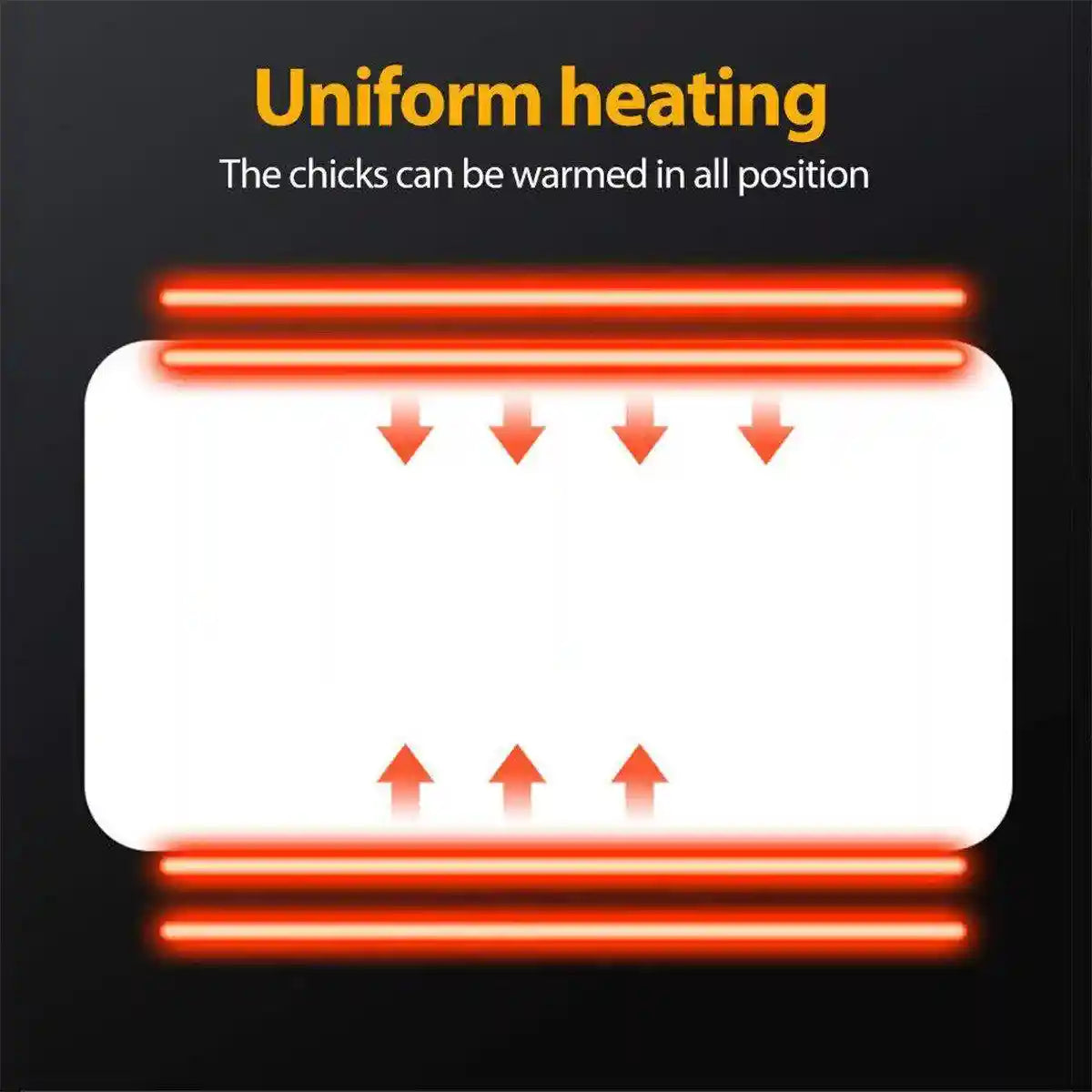 18W Chicken Heat Plate Brooder Warm Chick Duck Chicken Coop Heater