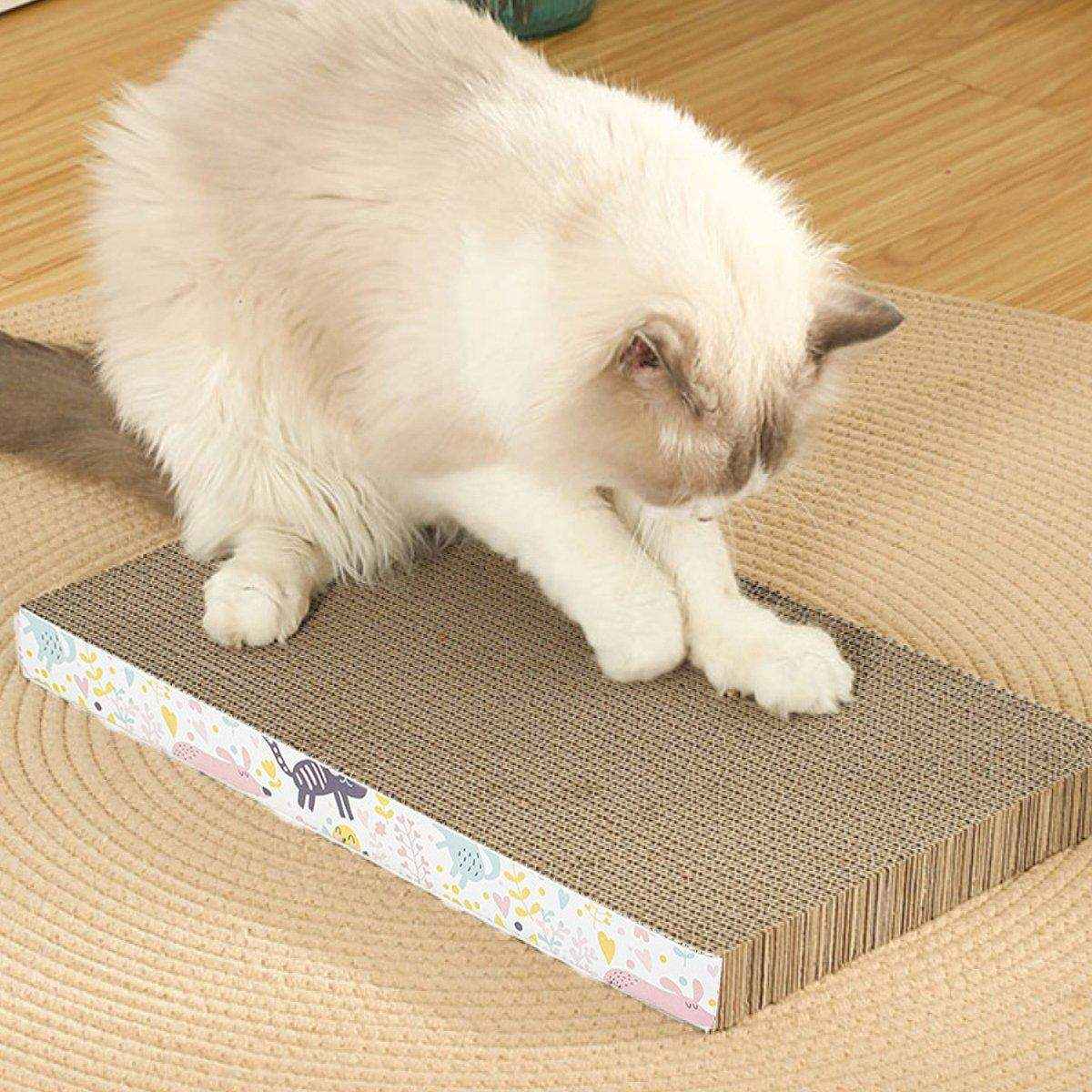 Compact Feline Scratcher - Essential Claw Care Solution Cat Scratcher Toy