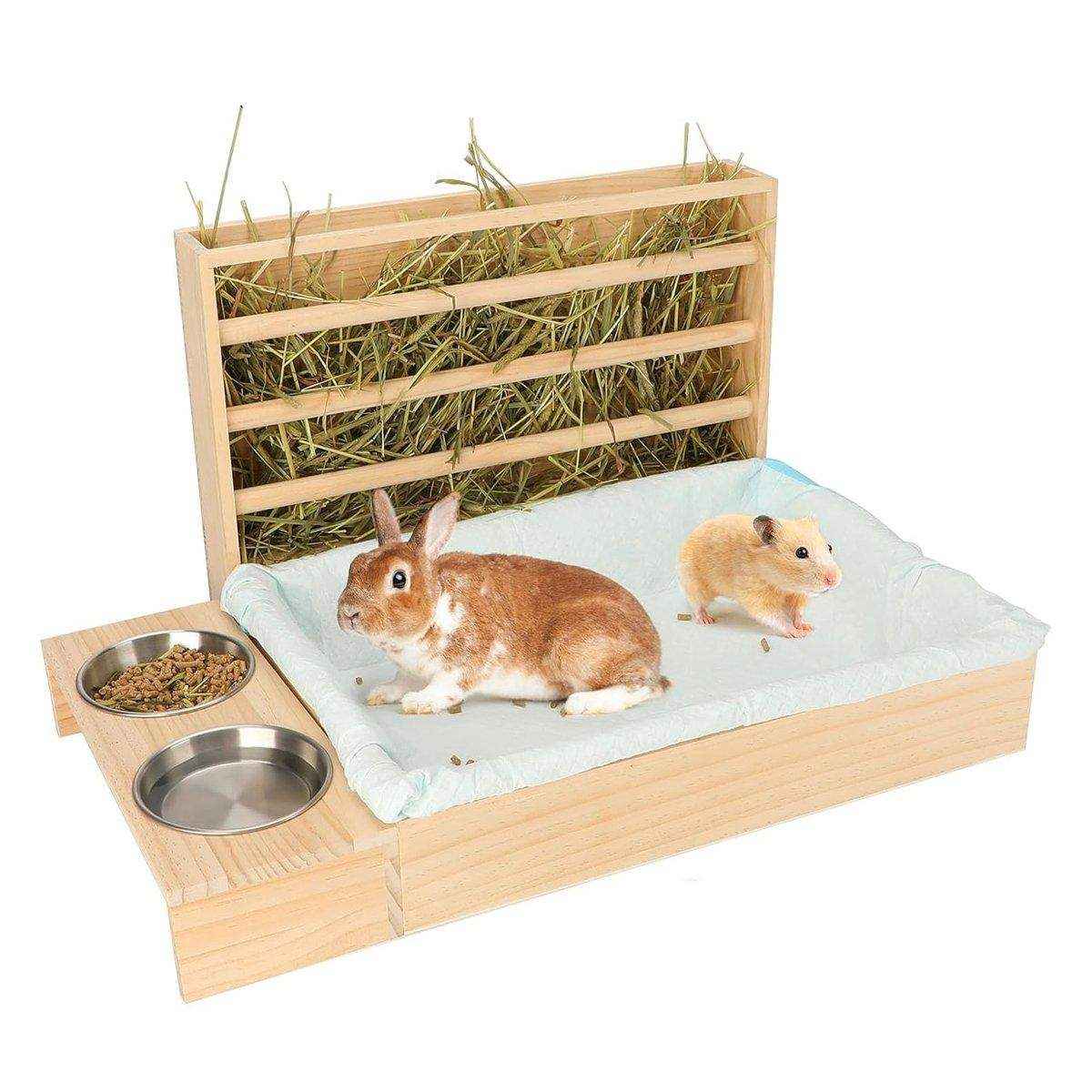 Rutin Small Animal Cage Durable Enclosure for Rabbits Quails & Hamsters